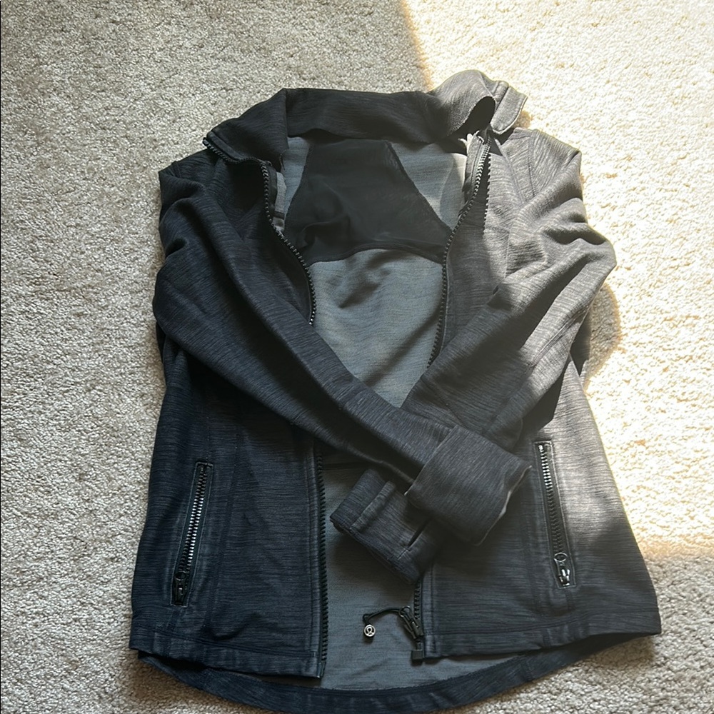 Lululemon Black Utility Jacket with Fitted Silhouette